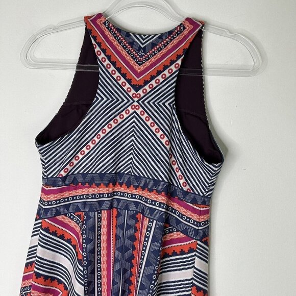 Prana Ariel Dress Womens Size XS Geometric Shelf Bra Racerback - Picture 8 of 10